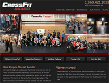 Tablet Screenshot of crossfitskagit.com